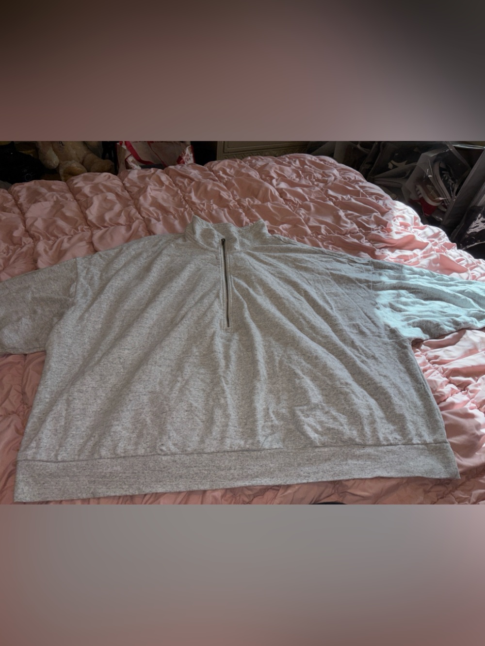 Torrid Pullover Sweatshirt 4X Plus Size Women’s Active Top Gray Crop Shirt